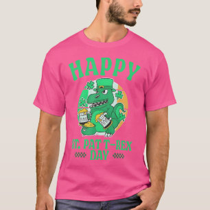 Camiseta Happy St. Pat T-Rex Day Funny St. Patrick