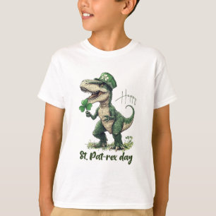 Camiseta Happy St. PatREX Day dinosaur st. Patrick's day