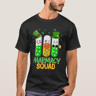 Camiseta Happy St Patrick Day Pharmacy Squad Funny Pharmaci