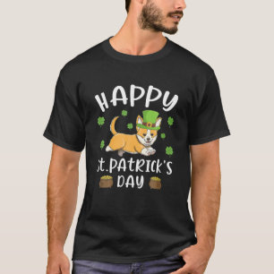 Camiseta Happy St Patrick S Day Funy Saint Patricks Corgi D