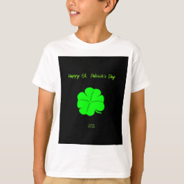 Camiseta Happy St. Patrick's Day Boys White Basic T Shirt