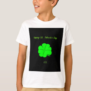 Camiseta Happy St. Patrick's Day Boys White Basic T Shirt
