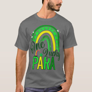 Camiseta Happy St Patricks Day Cute One Lucky PARA Rainbow