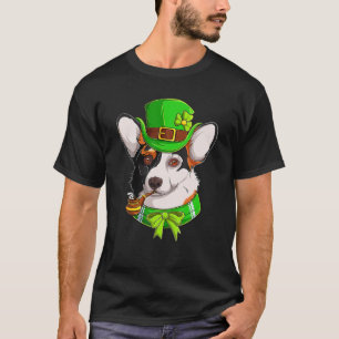 Camiseta Happy St. Patrick's Day Funy Saint Patricks Corgi