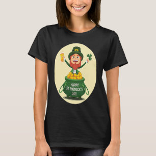 Camiseta Happy St Patrick's Day Goblin C Beer