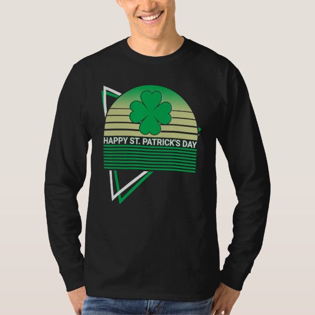 Camiseta Happy St. Patrick's Day Happy St. Patrick's Day Ir (Anverso)