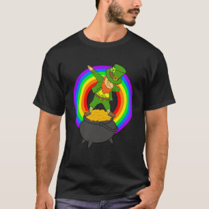 Camiseta Happy St. Patrick's Day Money Coins Design Leprech