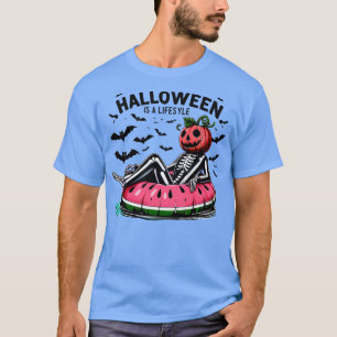 Camiseta Happy Summerween Summer Watermelon Halloween es un