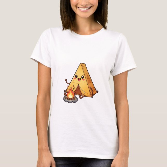 Camiseta Happy Tent's Campfire Roast (Anverso)