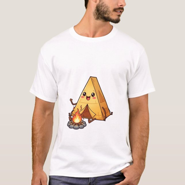 Camiseta Happy Tent's Campfire Roast (Anverso)