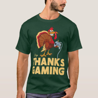 Camiseta Happy Thanksgaming Thanksgiving Turkey Video Game 