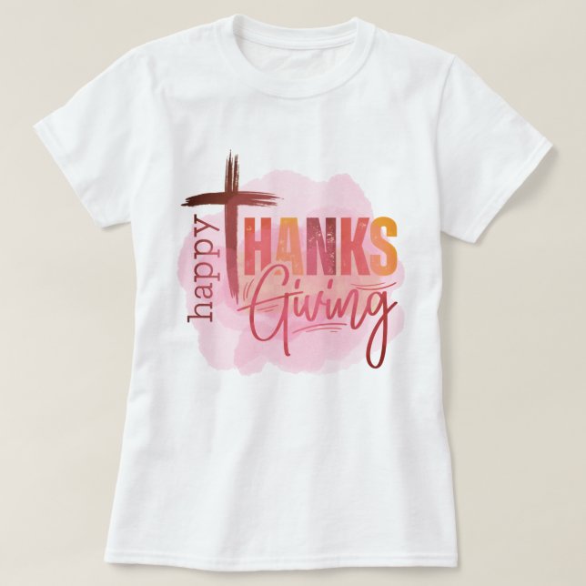 Camiseta Happy Thanksgiving Sweatshirt | Cozy Fall Apparel (Diseño del anverso)