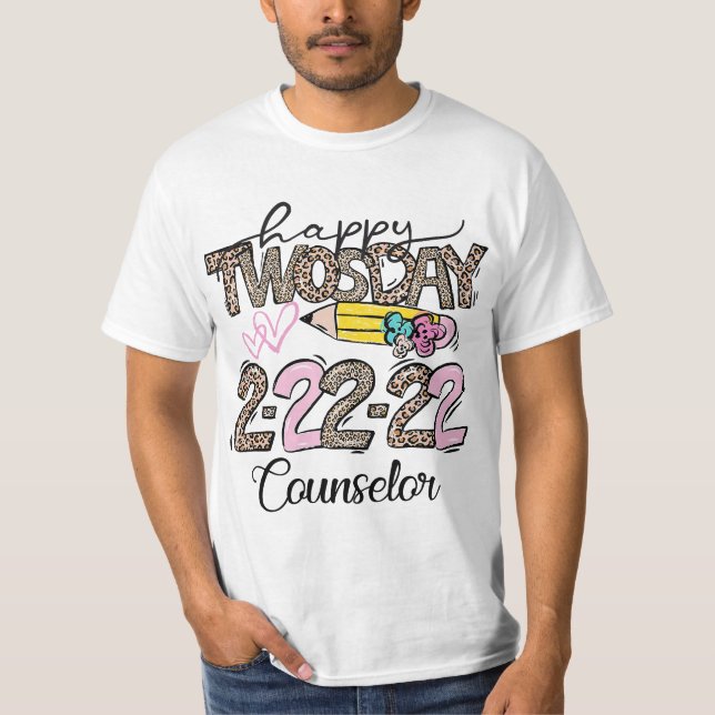 Camiseta Happy Twosday Tuesday (Anverso)