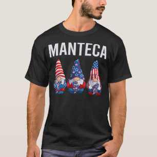 Camiseta Happy USA - Manteca