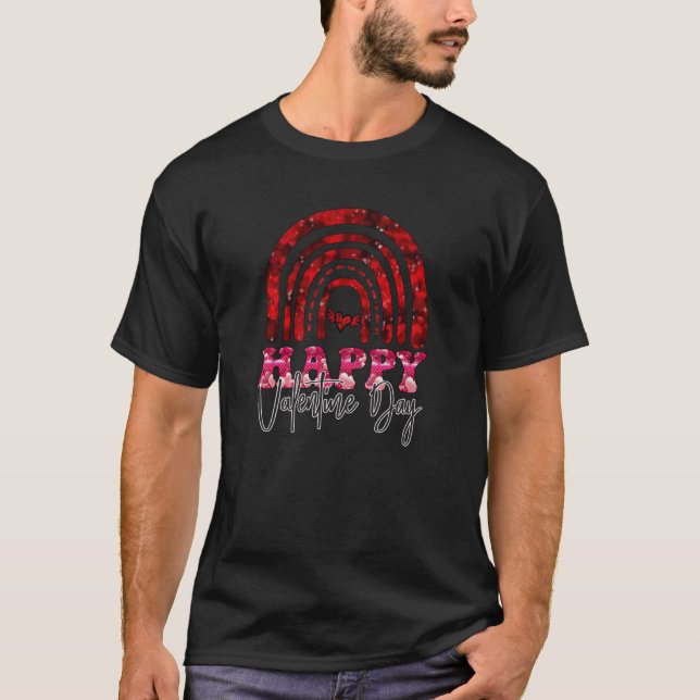 Camiseta Happy Valentine Day Valentines Day for Him Her Boy (Anverso)