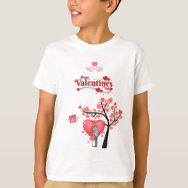 Camiseta Happy Valentine’s Day – Romantic Couple