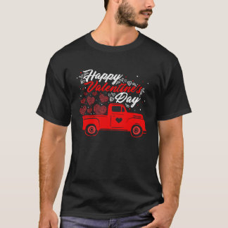 Camiseta Happy Valentine's Day Roses Date Night Flowers Lov