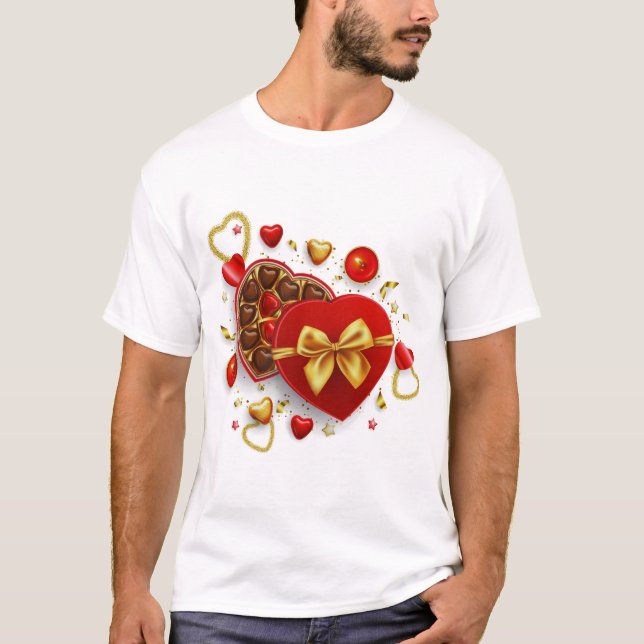 Camiseta Happy valentine's day T shirt ! (Anverso)