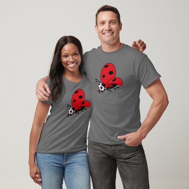 Camiseta Happy Wings Ladybug (Unisexo)