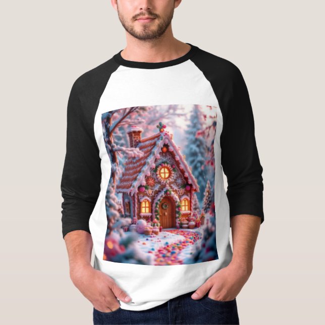 Camiseta Happy winter with Christmas  (Anverso)