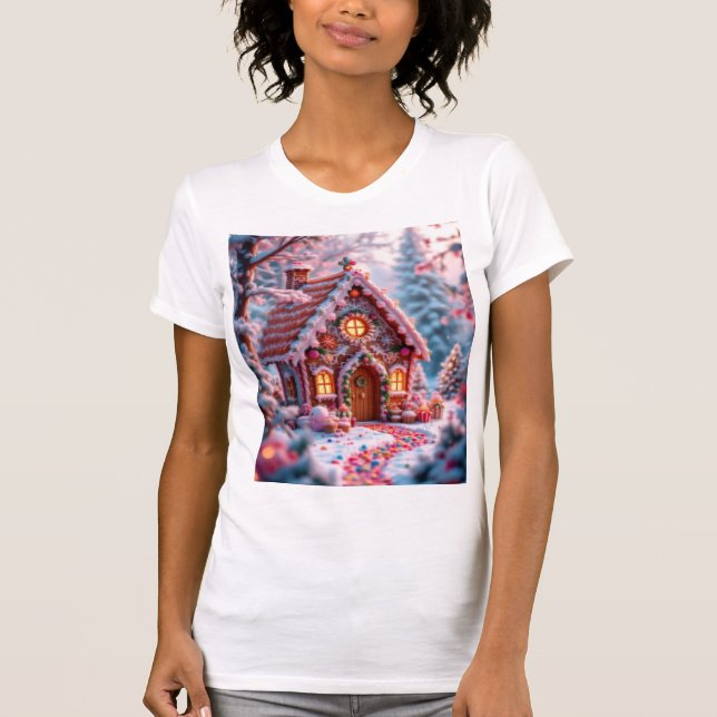 Camiseta Happy winter with Christmas  (Anverso)