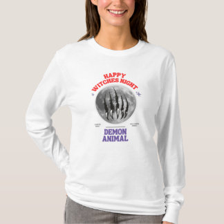 Camiseta happy witches night demon animal