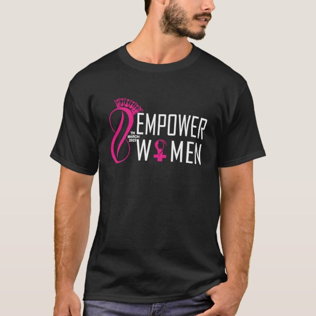 Camiseta Happy Women's Day 8 March international women's da (Anverso)