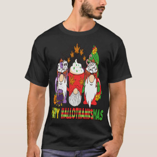 Camiseta happyhallothanksmas 18