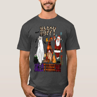 Camiseta happyhallothanksmas 3