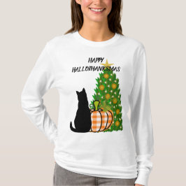 CAMISETA HAPPYHALLOTHANKSMAS SHIRT