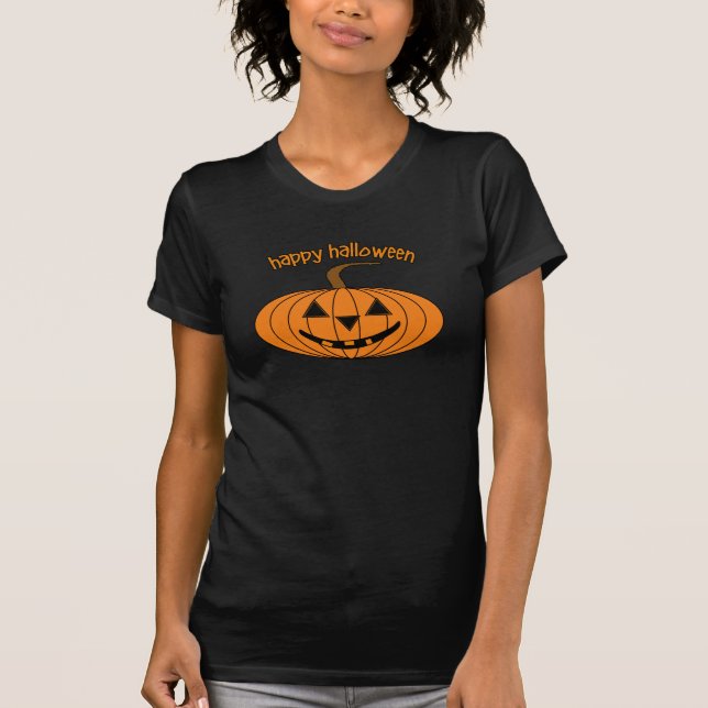 Camiseta happyhalloween (Anverso)
