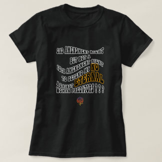 Camiseta HappyWorkT 2ª ENMIENDA PERO NO RETRO DE MUJERES GR