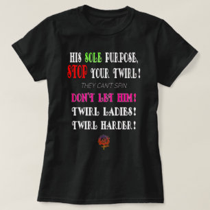 Camiseta HappyWorkT NUNCA DEJEN QUE DETENGAN TU MÁGICA DE T