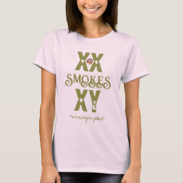 Camiseta Happyworkt XX SMOKES XY WOMENS