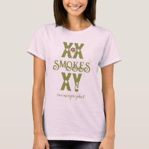 Camiseta Happyworkt XX SMOKES XY WOMENS