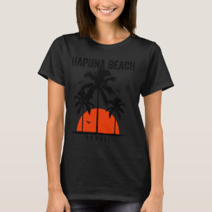 Camiseta Hapuna Beach Hawaii Surfing Surfboard