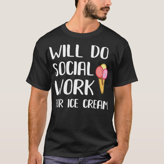 Camiseta Hará Trabajo Social Por La Divertida Sociedad De H (Anverso)