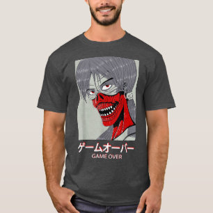 Camiseta Harajuku Estética Tokyo Streetwear Manga Otaku Ja