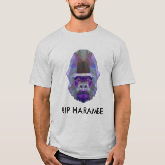 Camiseta harambe del rasgón