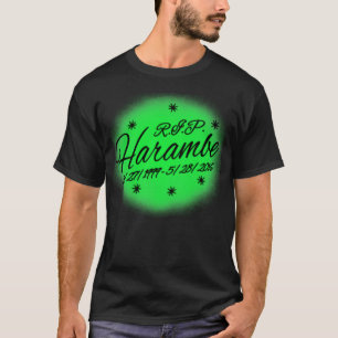 Camiseta Harambe QEPD: Descanse en Paz