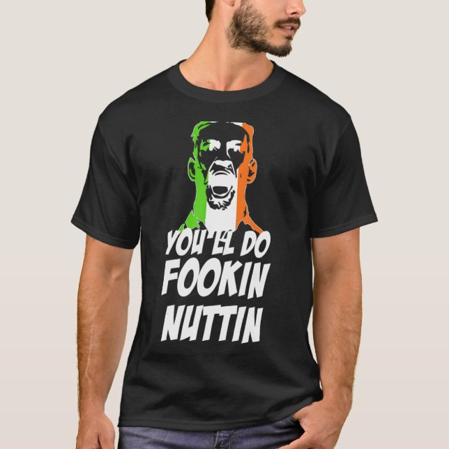 Camiseta Harás Fookin Nuttin Funny Boxer Lover S (Anverso)