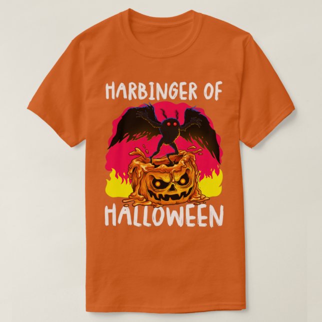 Camiseta Harbinger De Halloween Llanto De Creepsia De Folkl (Diseño del anverso)