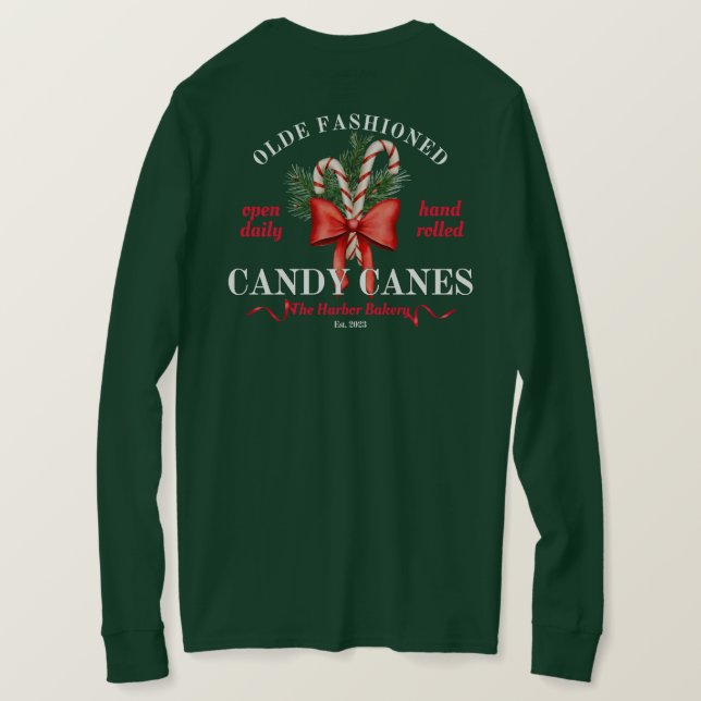 Camiseta Harbour Bakery Dark Green (Reverso del diseño)