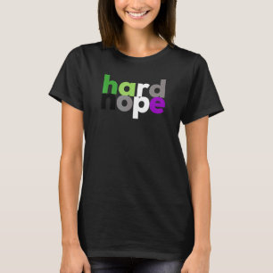 Camiseta hard nope Aroace Pride LGBTQ LGBT Aro Ace Aromanti