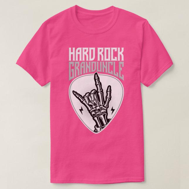 Camiseta Hard Rock Granduncle Rock Hand Sign (Diseño del anverso)