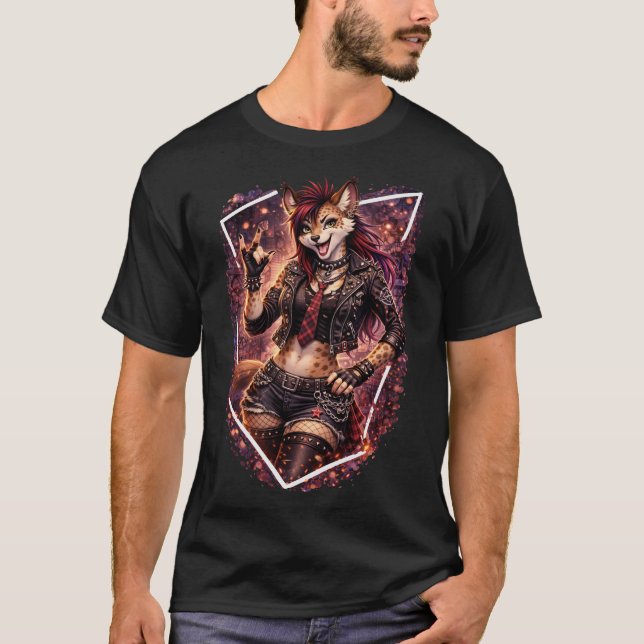 Camiseta hard rock punk (Anverso)
