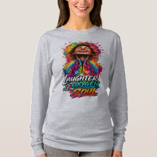Camiseta Hardball Syndicate Mujeres Payaso Neon Manga Larga