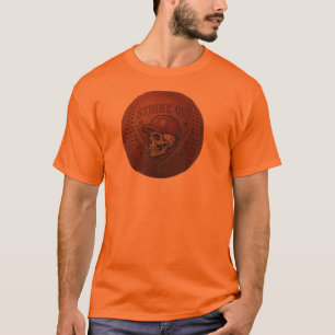 Camiseta Hardball Syndicate Strike Out Skull Baseball Premi