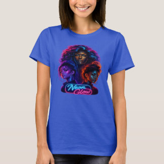 Camiseta Hardball Syndicate Women Cyber Neon Glow Tee
