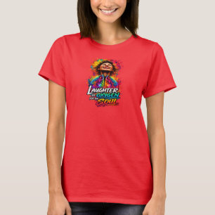 Camiseta Hardball Syndicate Women Neon Clown Laughter Tee